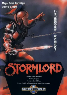 Stormlord (USA) box cover front